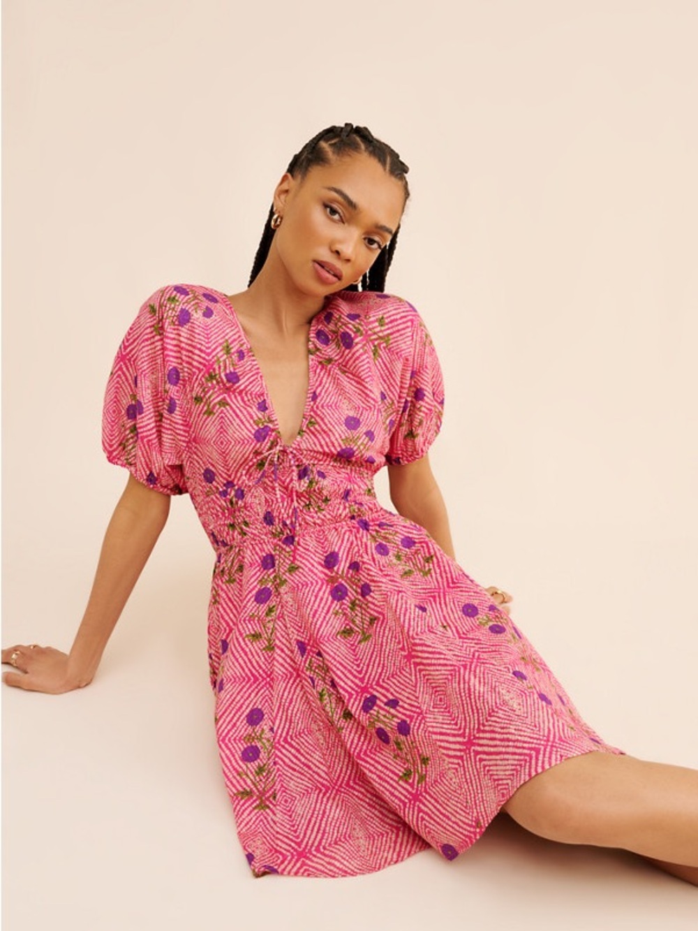 Saylor Rollo Mini Dress